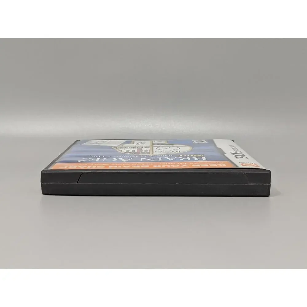 Brain Age 2 Nintendo DS Replacement Case & Manual Only No Game
